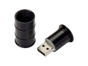 USB 2.0- флешка на 16 Гб «Бочка»