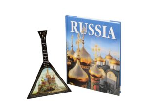 Подарочный набор «Музыкальная Россия»: балалайка, книга » RUSSIA»