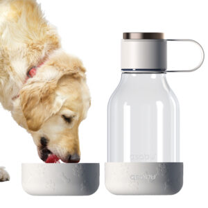 Бутылка для воды с миской для питомца Dog Water Bowl Lite