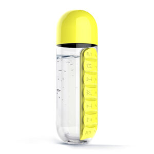 Бутылка «IN STYLE» с органайзером для витаминов